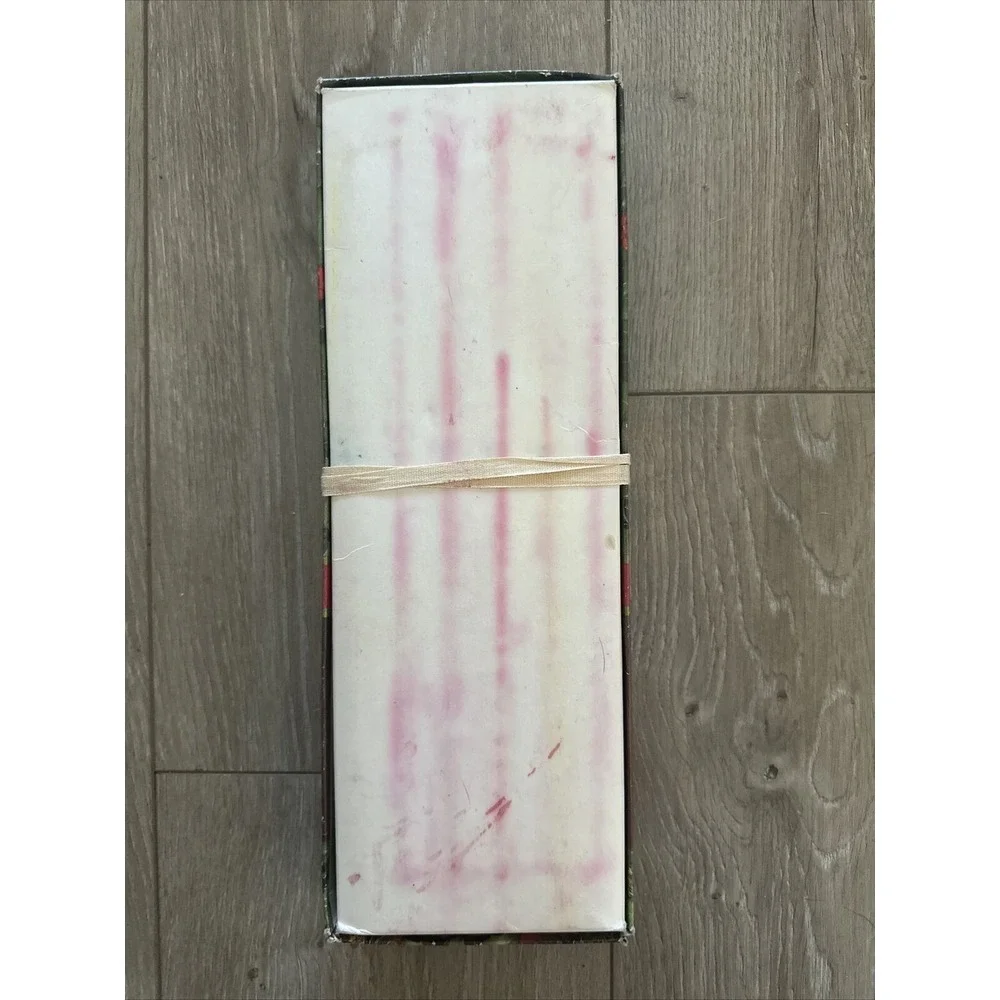 Vintage Robert Alan Christmas Taper Candles Red 12